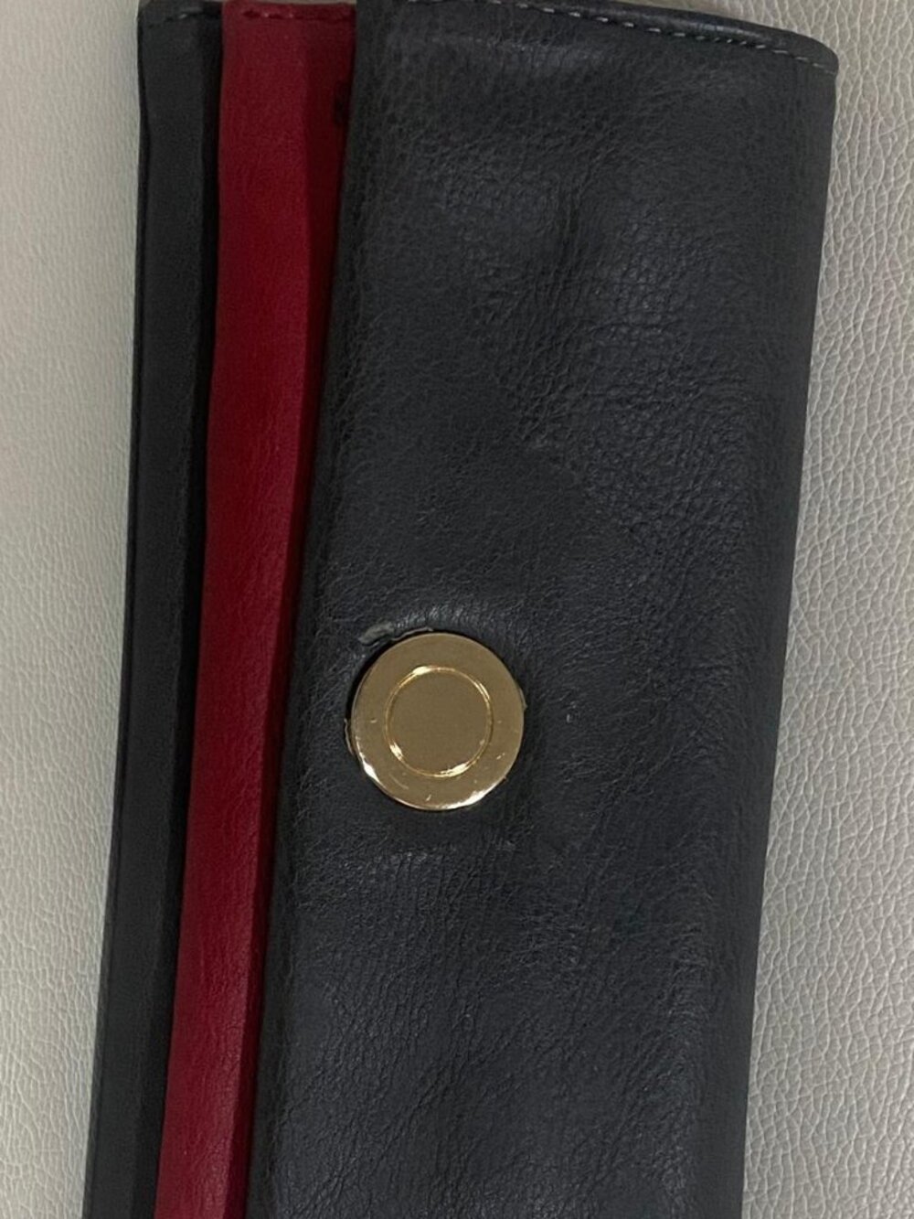 KCB Wallet – red and grey colour combination.